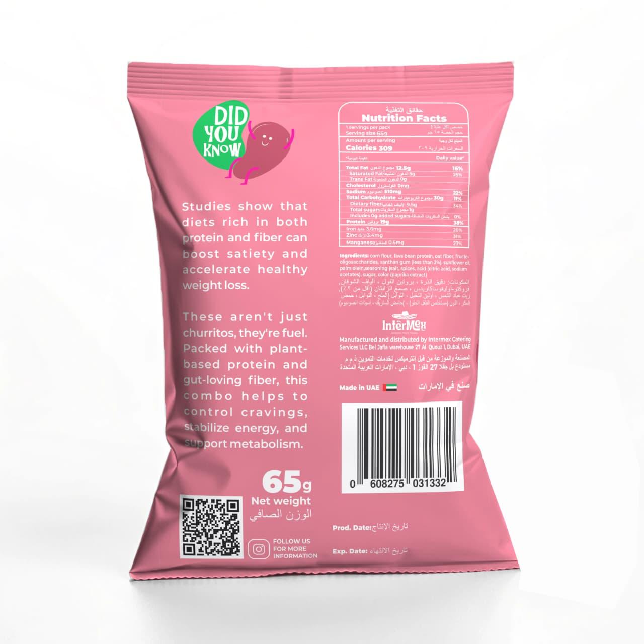 No guilt churritos chilli lime flavor