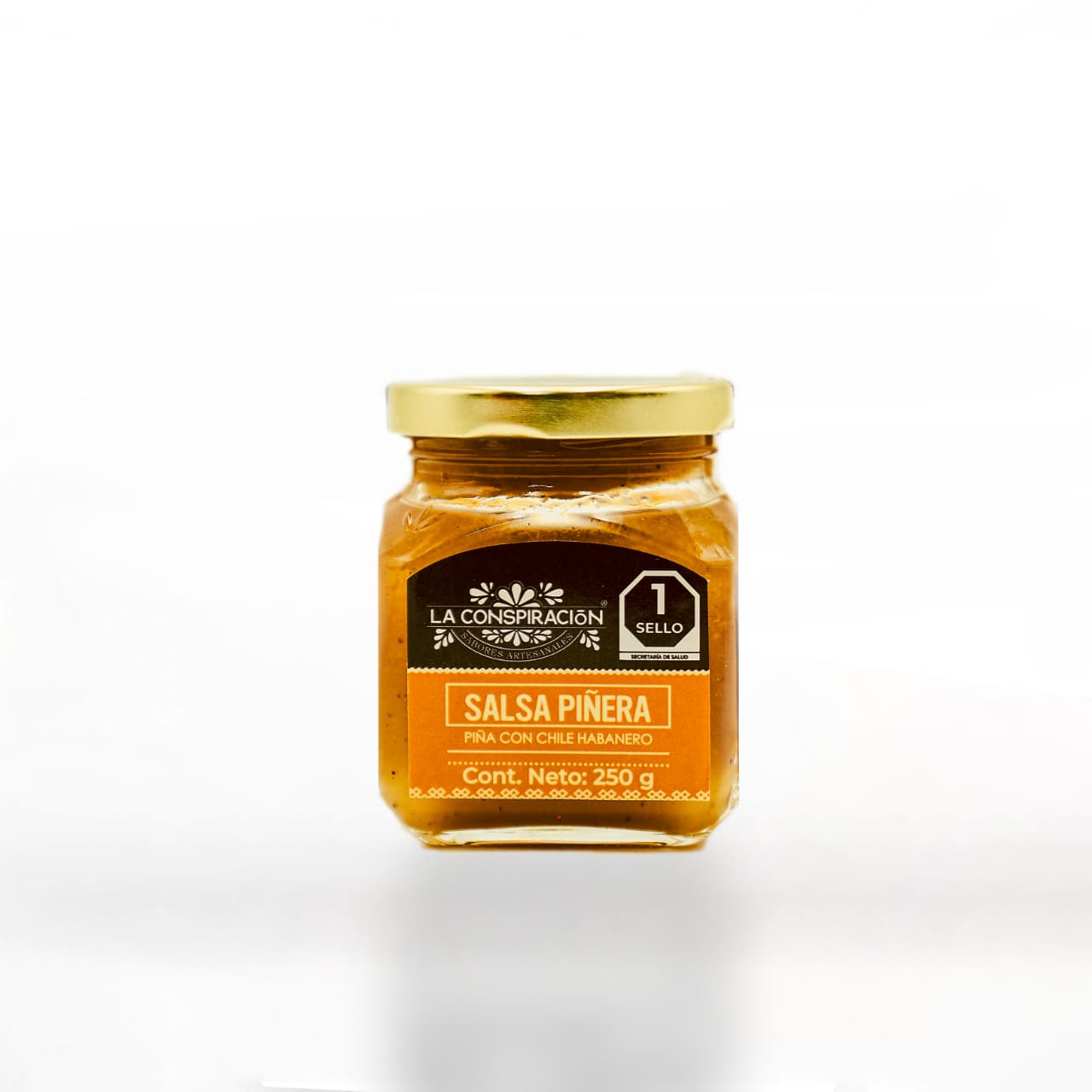 Mexican artisanal sauce: Pineapple with Habanero chilli